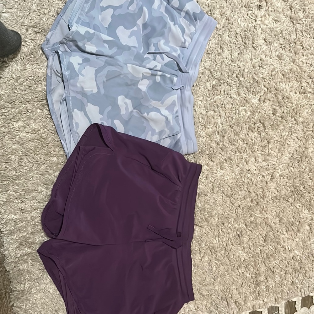 Two pair of athletic shorts